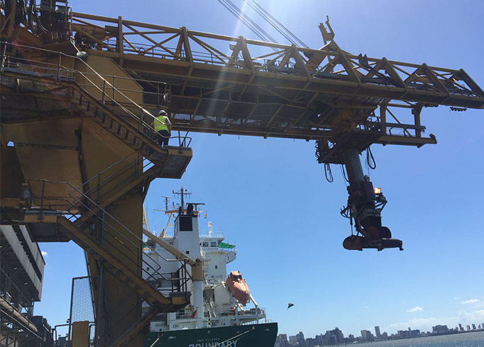 Rugged ProSoft radios provide seamless wireless solution on Thyssenkrupp shiploader system at the Port of Durban Rugged ProSoft radios provide seamless wireless solution on Thyssenkrupp shiploader system at the Port of Durban