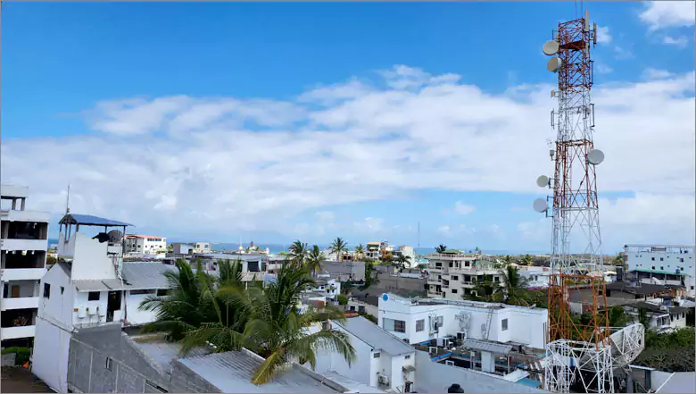Westermo industrial cellular gateways installed on the main radio towers on the islands help provide remote access Westermo industrial cellular gateways installed on the main radio towers on the islands help provide remote access
